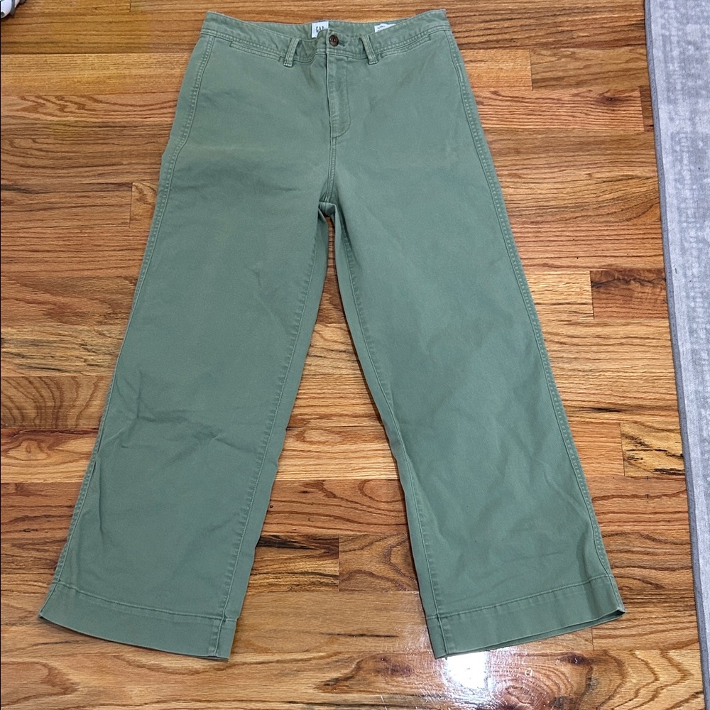GAP Women's Green Flare Jeans